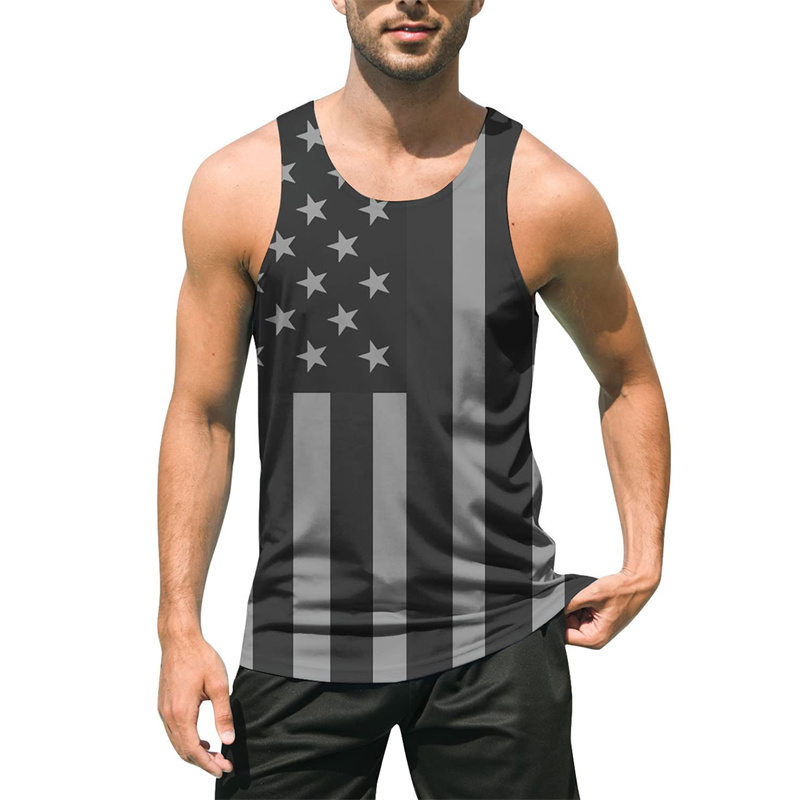3D Printing Usa - Retro 3D Print USA Flag Tank