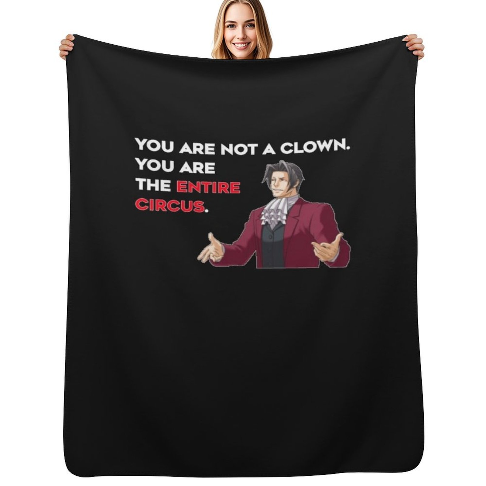 3D Printing Quotes - Miles Edgeworth Entire Circus Quote Essential
