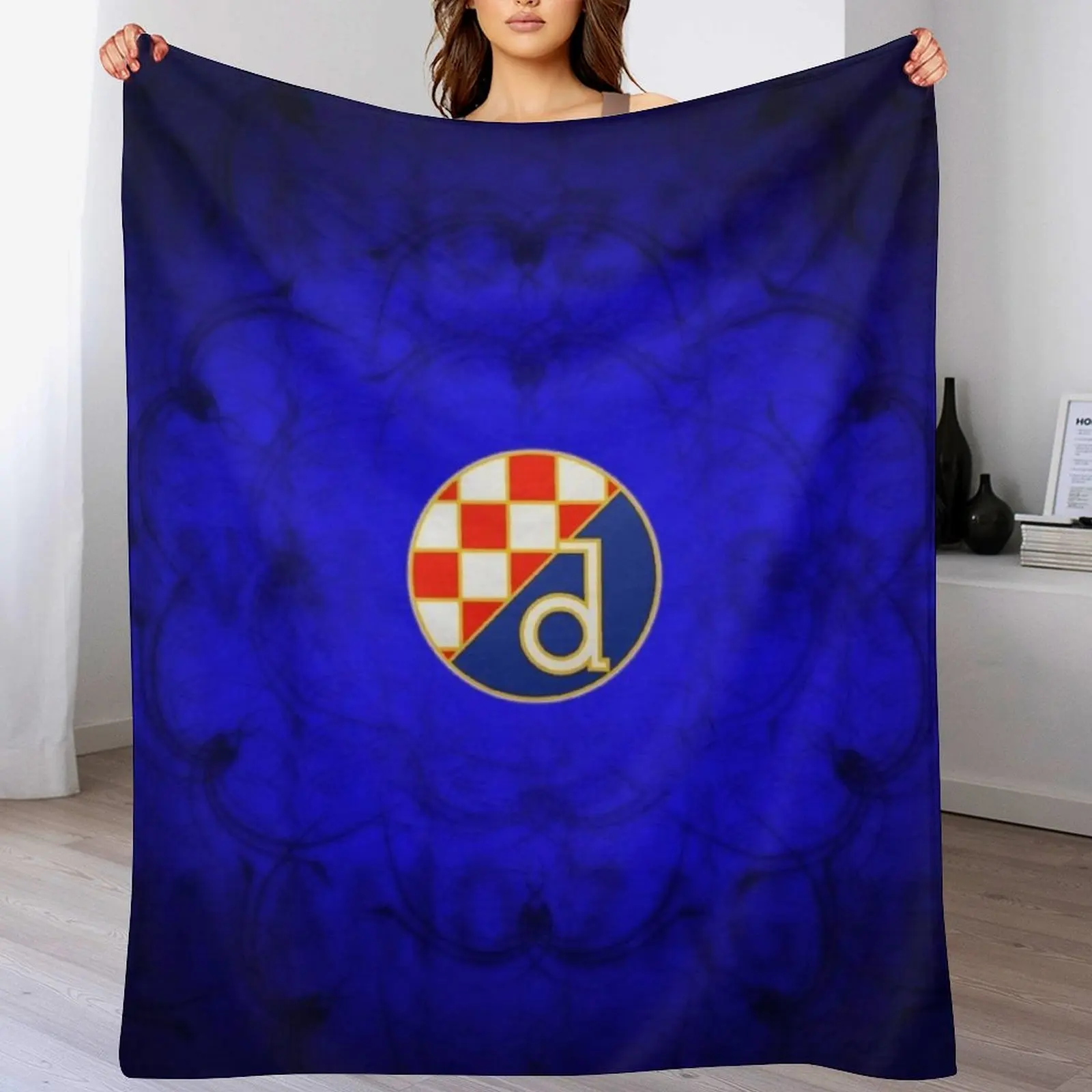 3D Printing Zagreb - GNK Dinamo Zagreb Throw Blanket Soft