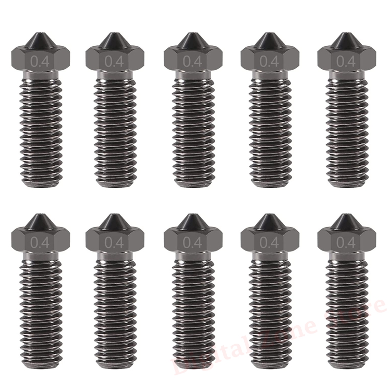 3D Printing Website - 10pcs V6 Hardened Steel Volcano Nozzle