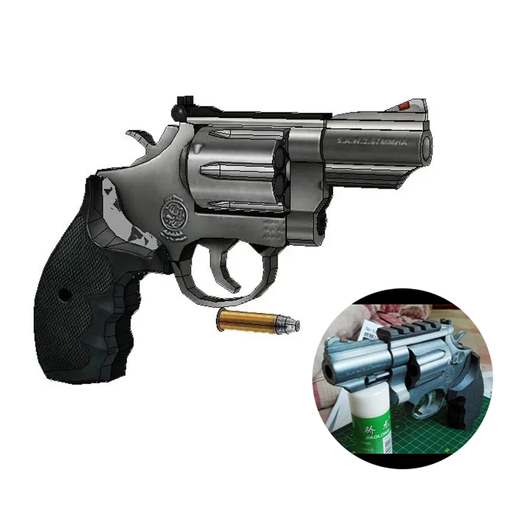 3D Printing Lego - 1:1 3D M66 Revolver Paper Model