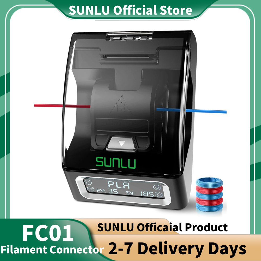 Abs Filament Spool - SUNLU FC01 Filament Connector Fast Heating