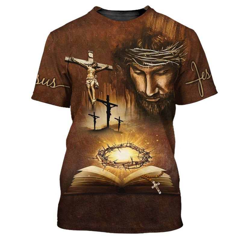 3D Printing Usa - Jesus Christ T-shirt Men Women Short