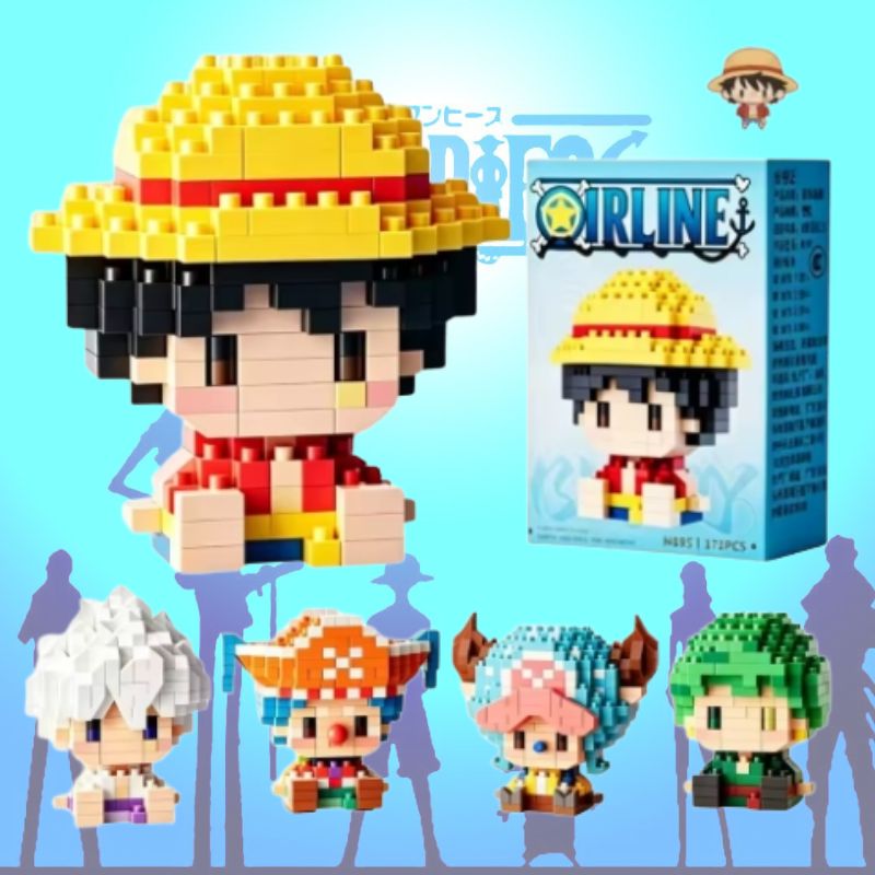 ONE PIECE Sun God Nika Luffy M - 3D Printing Lego 评论和价格