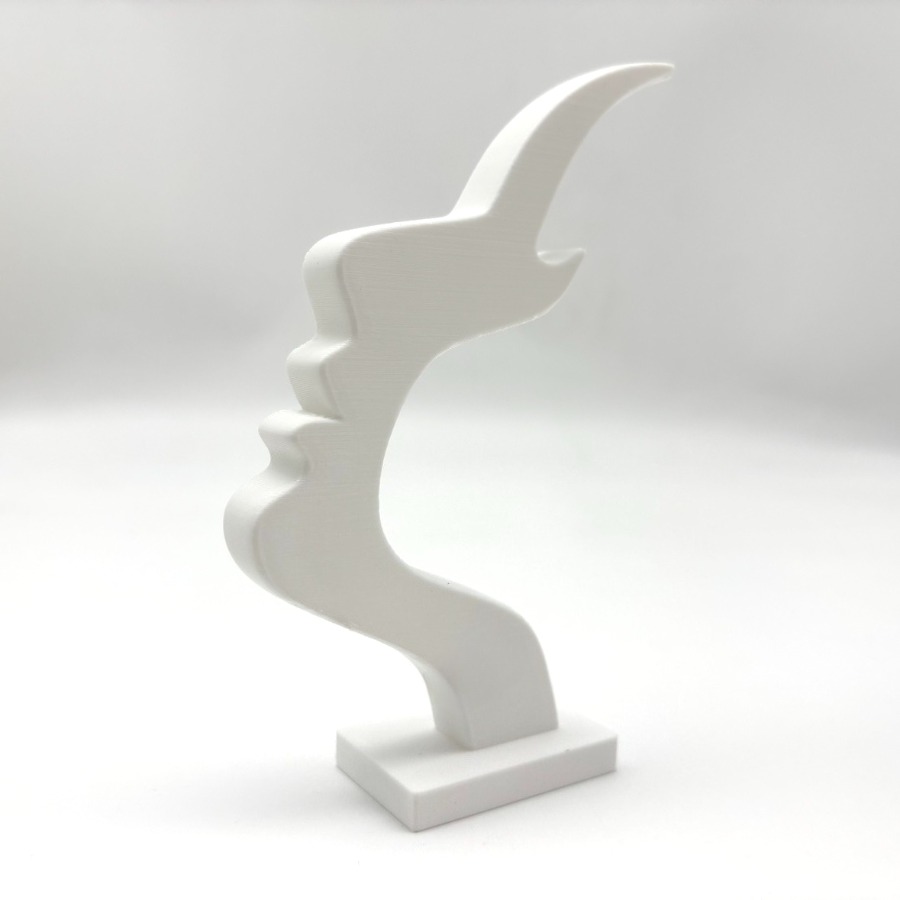 Modern minimalist abstract fac - 3D Printing Glasses Frames 评论和价格