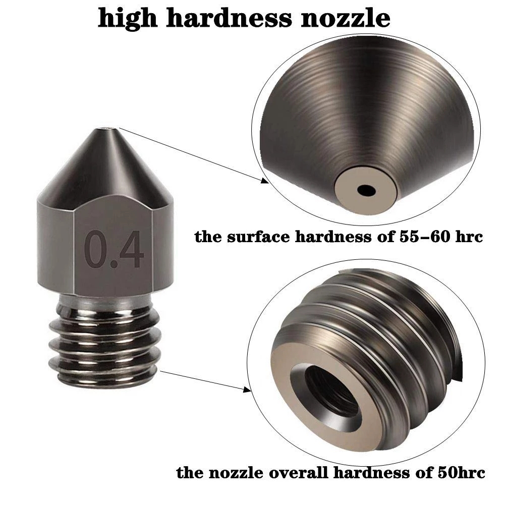 Super Hardened Steel Nozzle MK - 3D Printing News 评论和价格