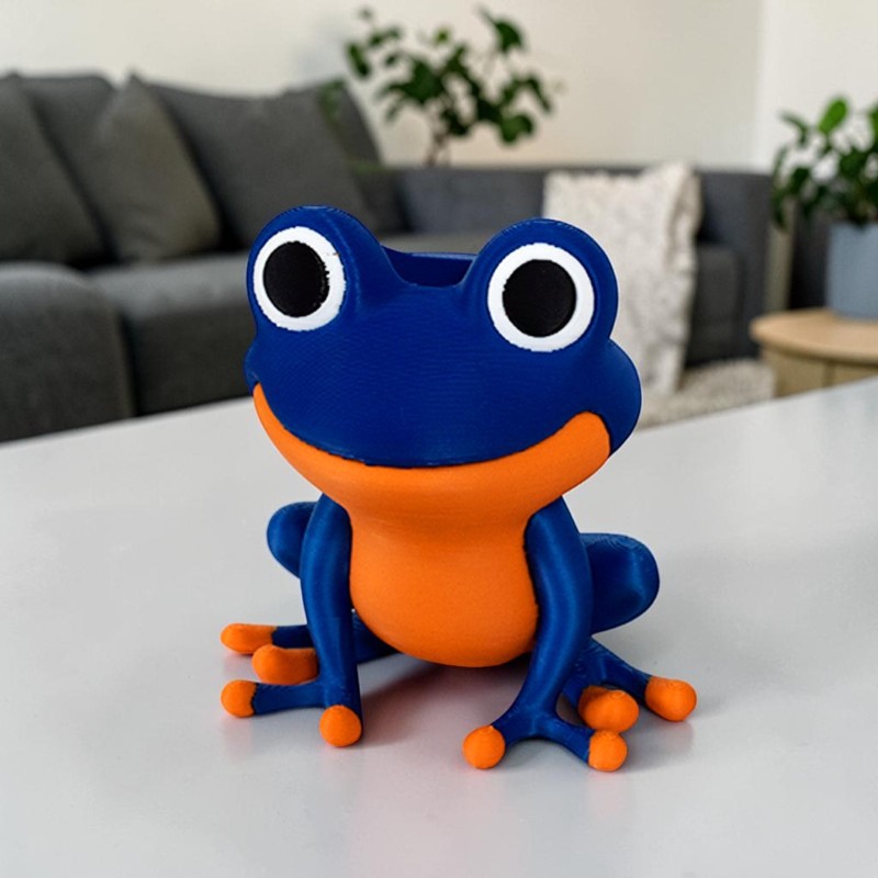 Creative Big Eyed Frog Shaped  - 3D Printing Glasses Frames 评论和价格