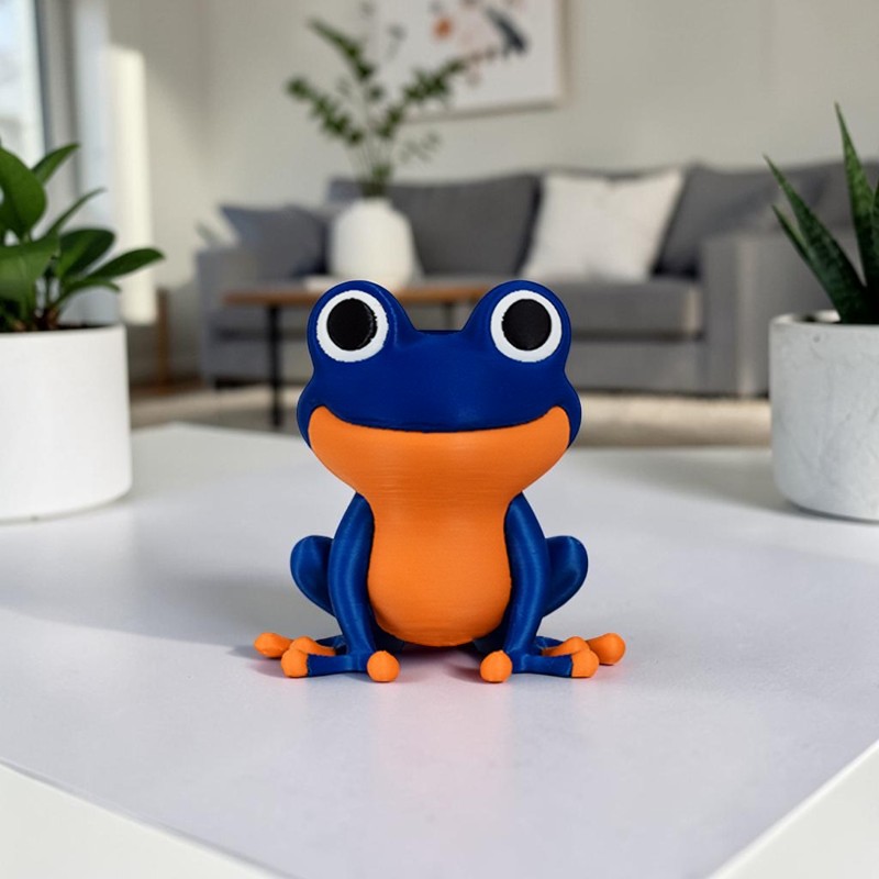 Creative Big Eyed Frog Shaped  - 3D Printing Glasses Frames 评论和价格