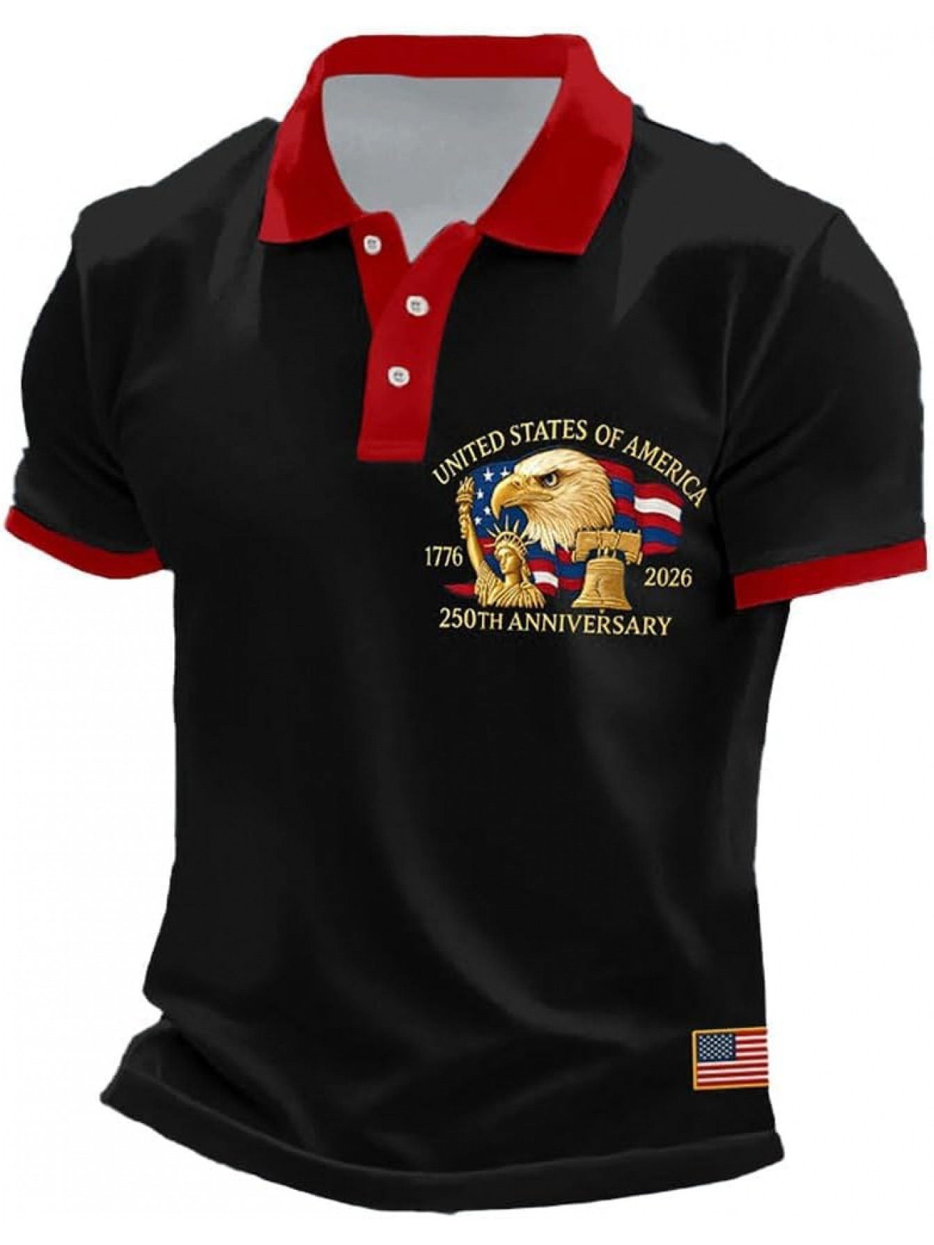 Men's USA 250th Anniversary Po - 3D Printing Usa 评论和价格