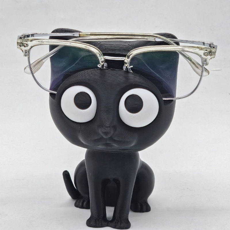 3D Cute Cat Eyeglasses Frame H - 3D Printing Glasses Frames 评论和价格