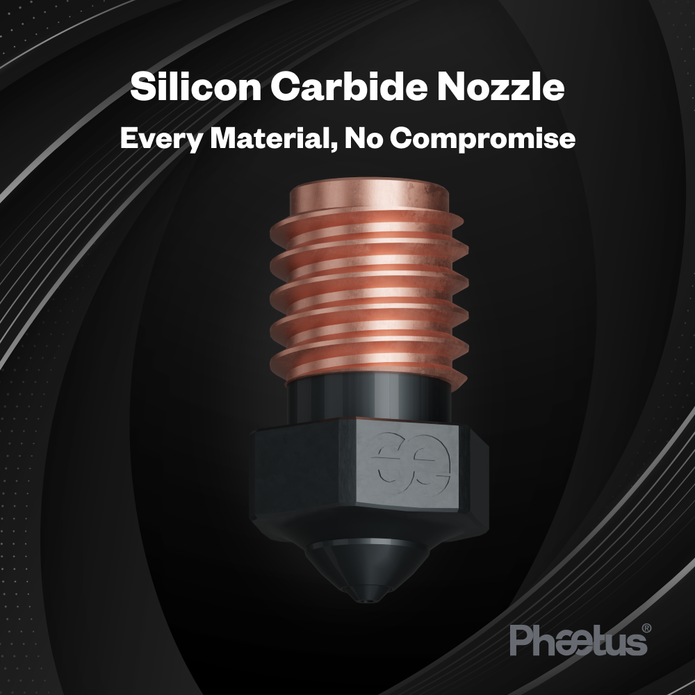 Phaetus Silicon Carbide V6 Noz - 3D Printing News 评论和价格