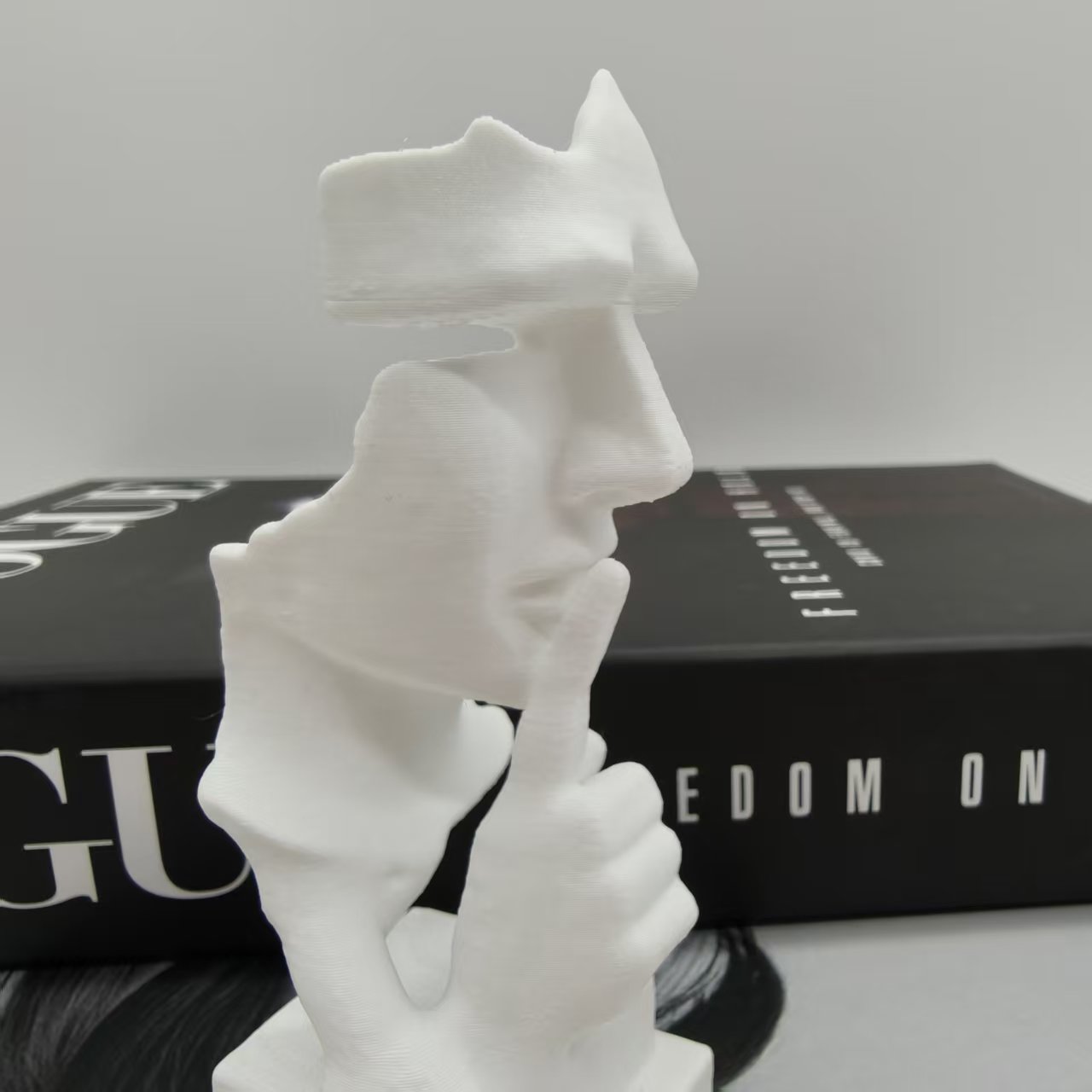 Thinker Statue, Silence Is Gol - 3D Printing Quality 评论和价格