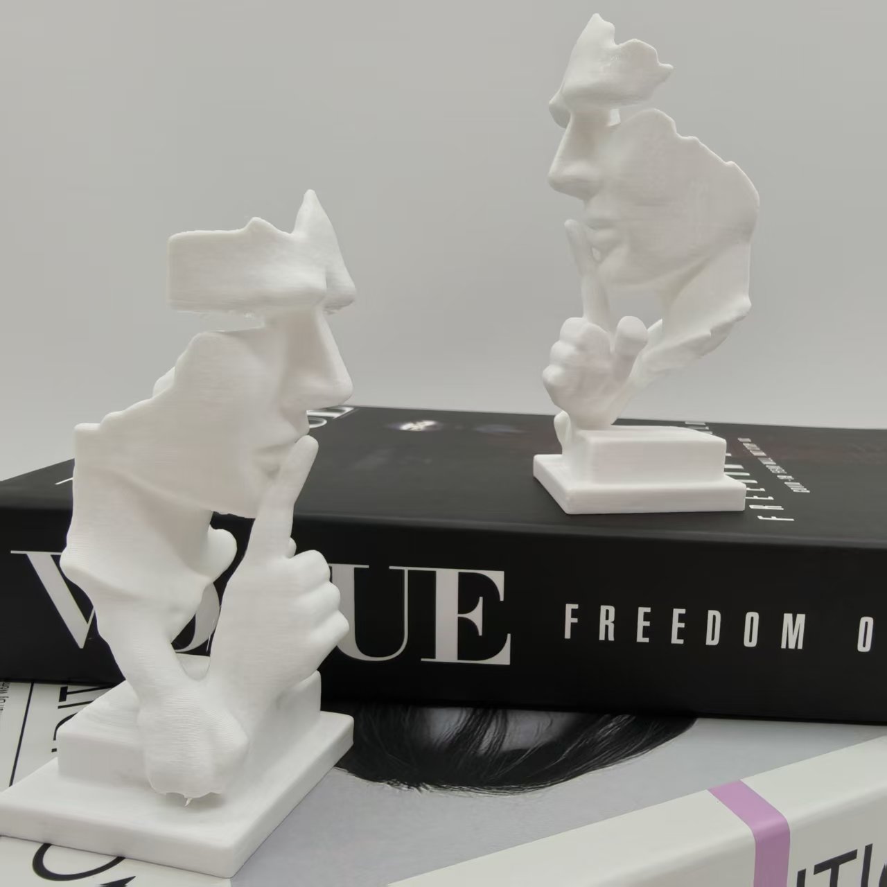 Thinker Statue, Silence Is Gol - 3D Printing Quality 评论和价格