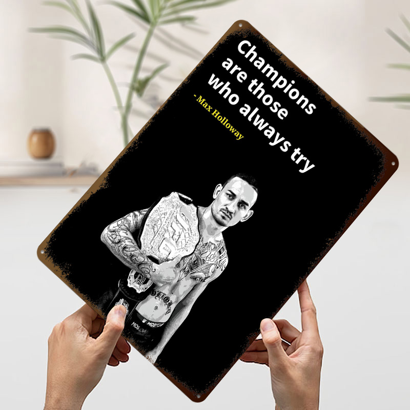 Max Holloway Quotes 3D Texture - 3D Printing Quotes 评论和价格