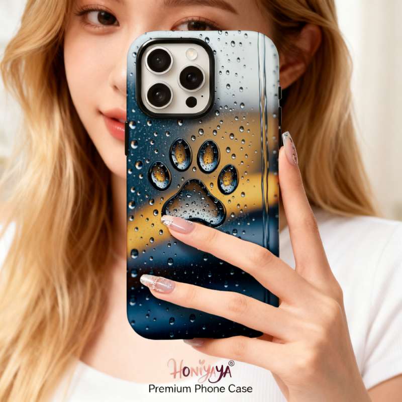 2 in 1 Paw Print Phone Case Fo - 3D Printing Quotes 评论和价格