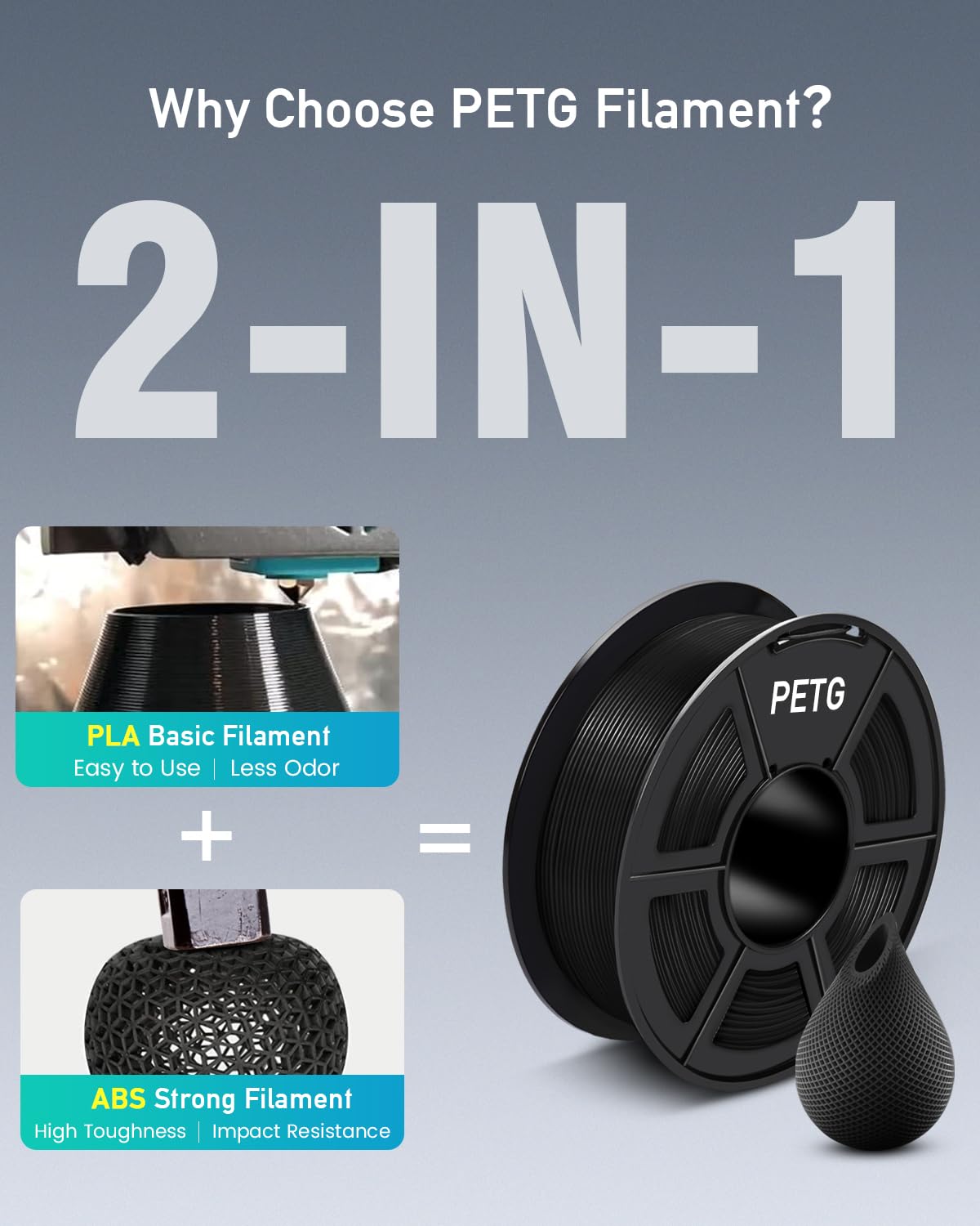 SUNLU 3KG 3D Filament PLA/PLA  - Abs Filament Spool 评论和价格