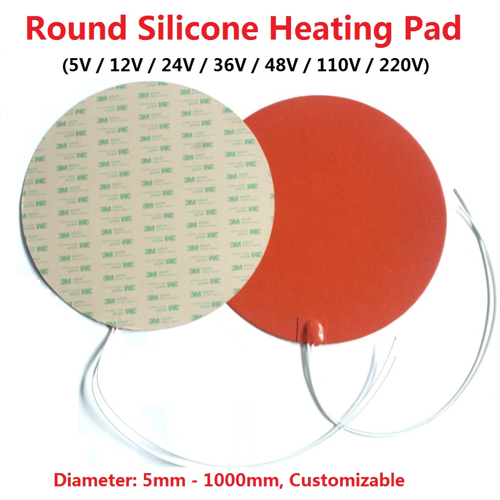 Big Size Round Silicone Heatin - 3D Printing Tablet 评论和价格
