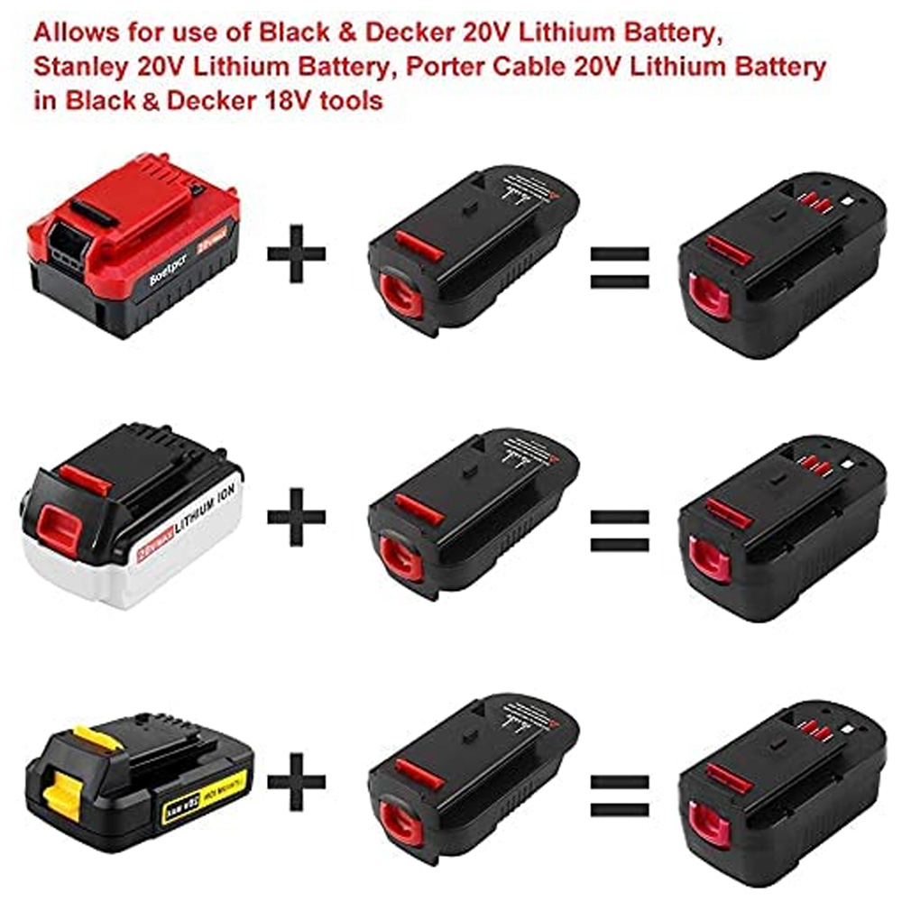 HPA1820 Replacement Adapter Fo - Black+Decker Tool 20V Max 评论和价格