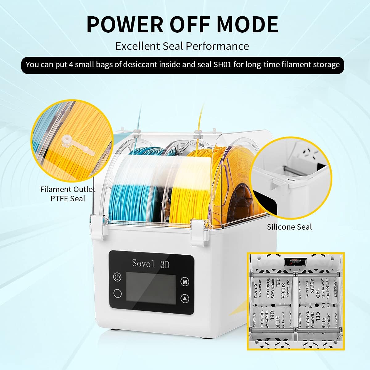 Sovol Filament Dryer 2023, SH0 - 3D Printing Website 评论和价格