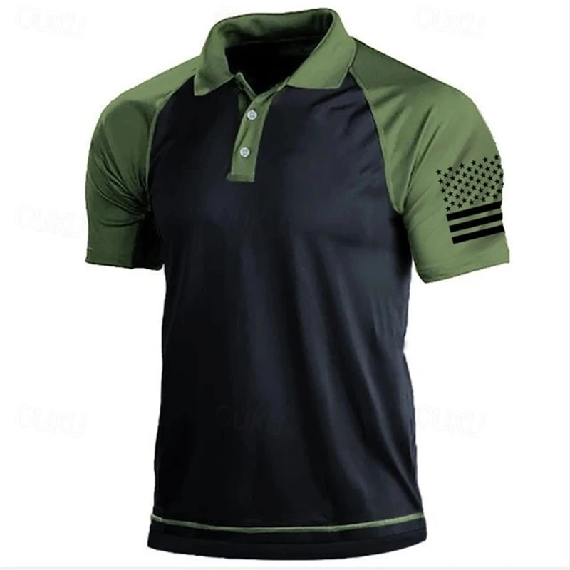 3D Print USA Flag Pattern Polo - 3D Printing Usa 评论和价格