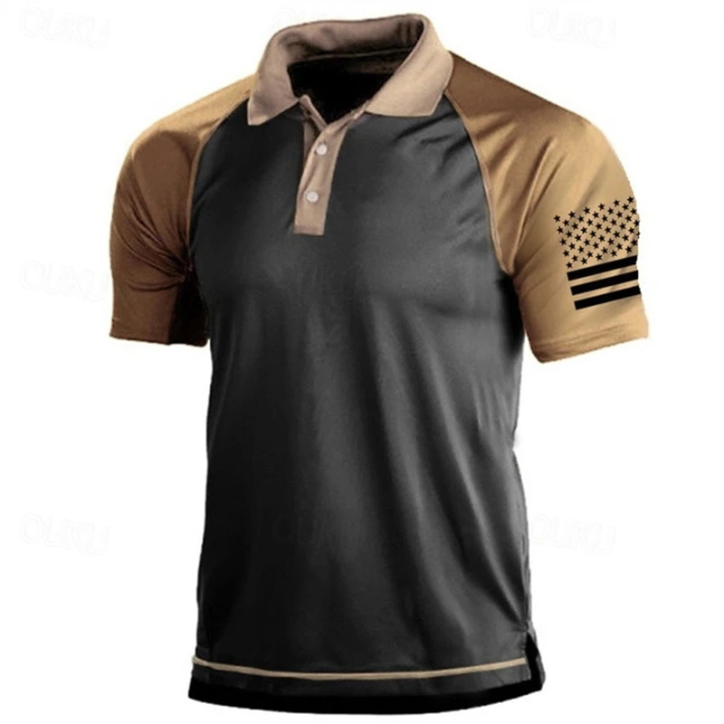 3D Print USA Flag Pattern Polo - 3D Printing Usa 评论和价格