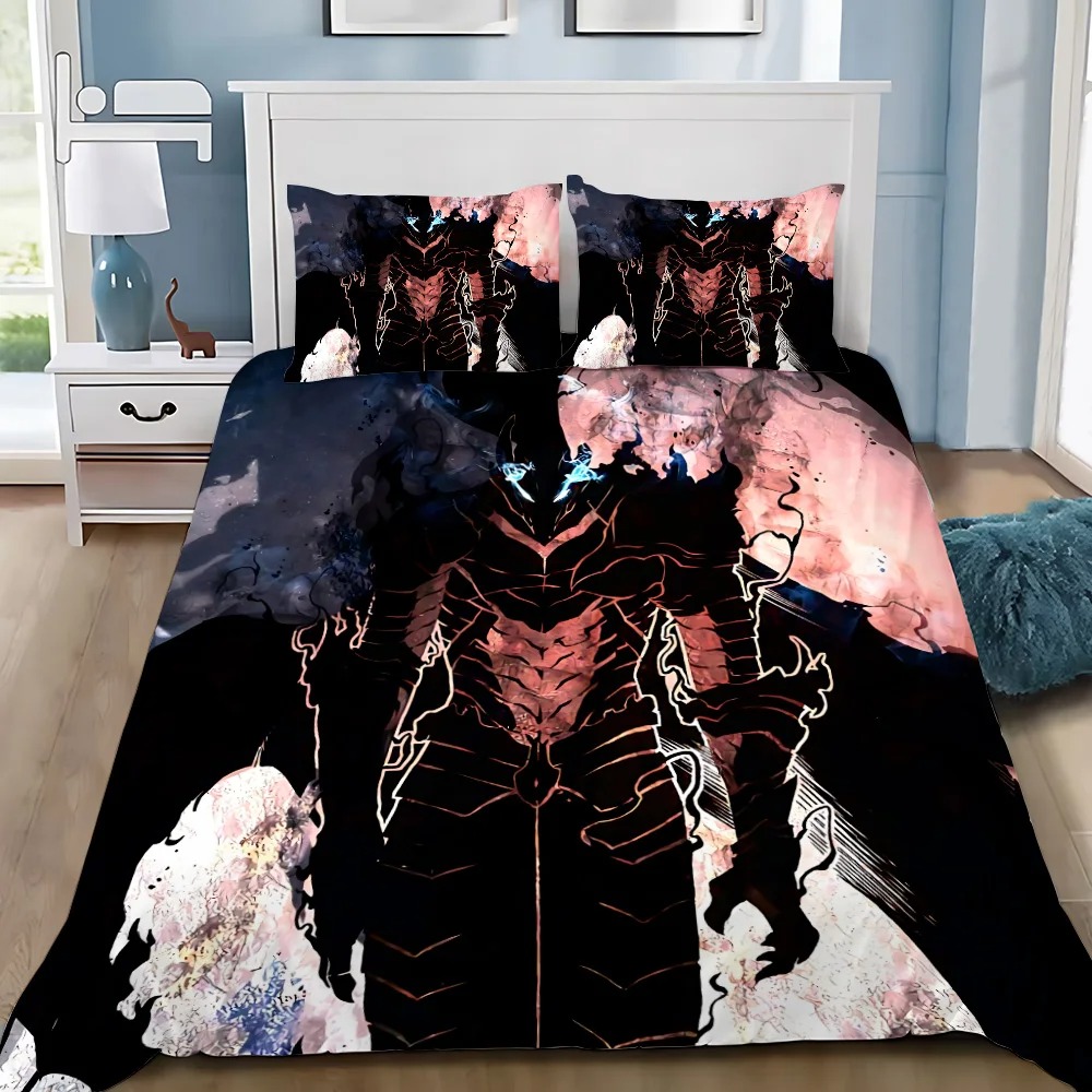 Anime Solo Leveling Bedding Se - 3D Printing Solo 评论和价格