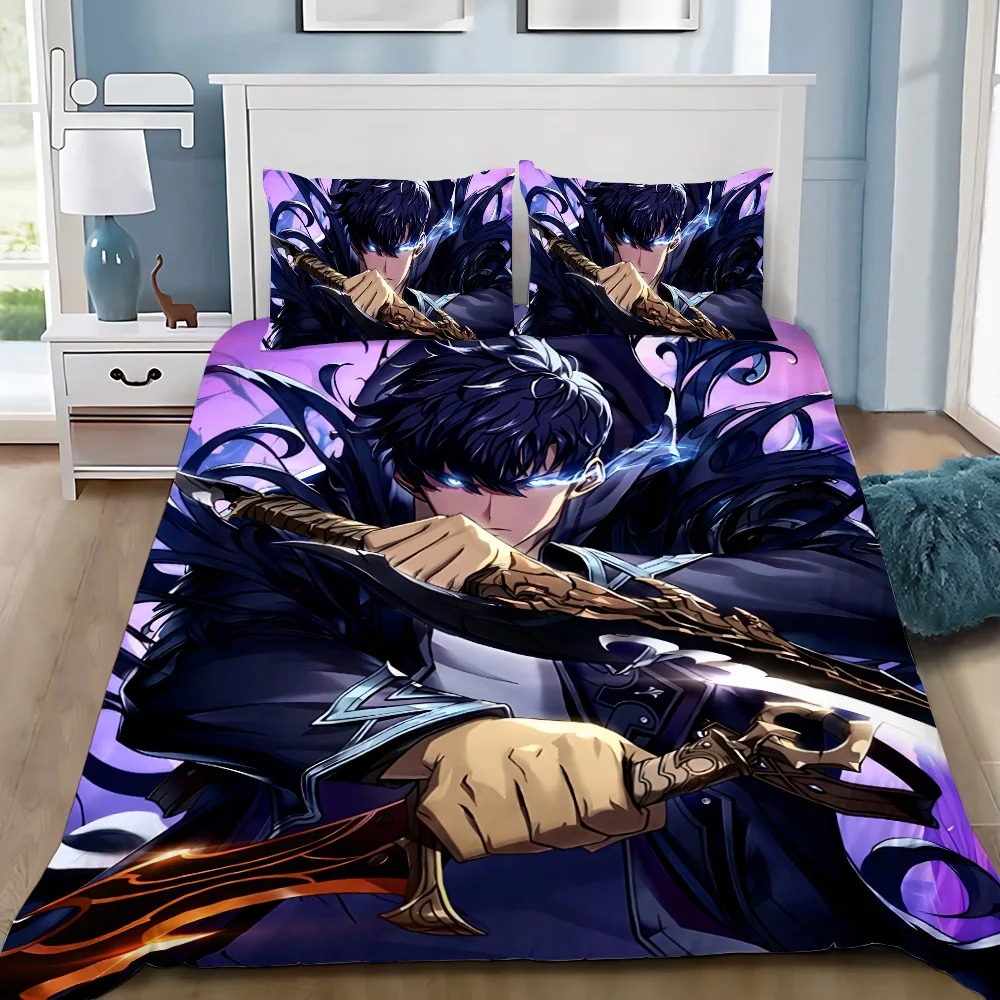 Anime Solo Leveling Bedding Se - 3D Printing Solo 评论和价格