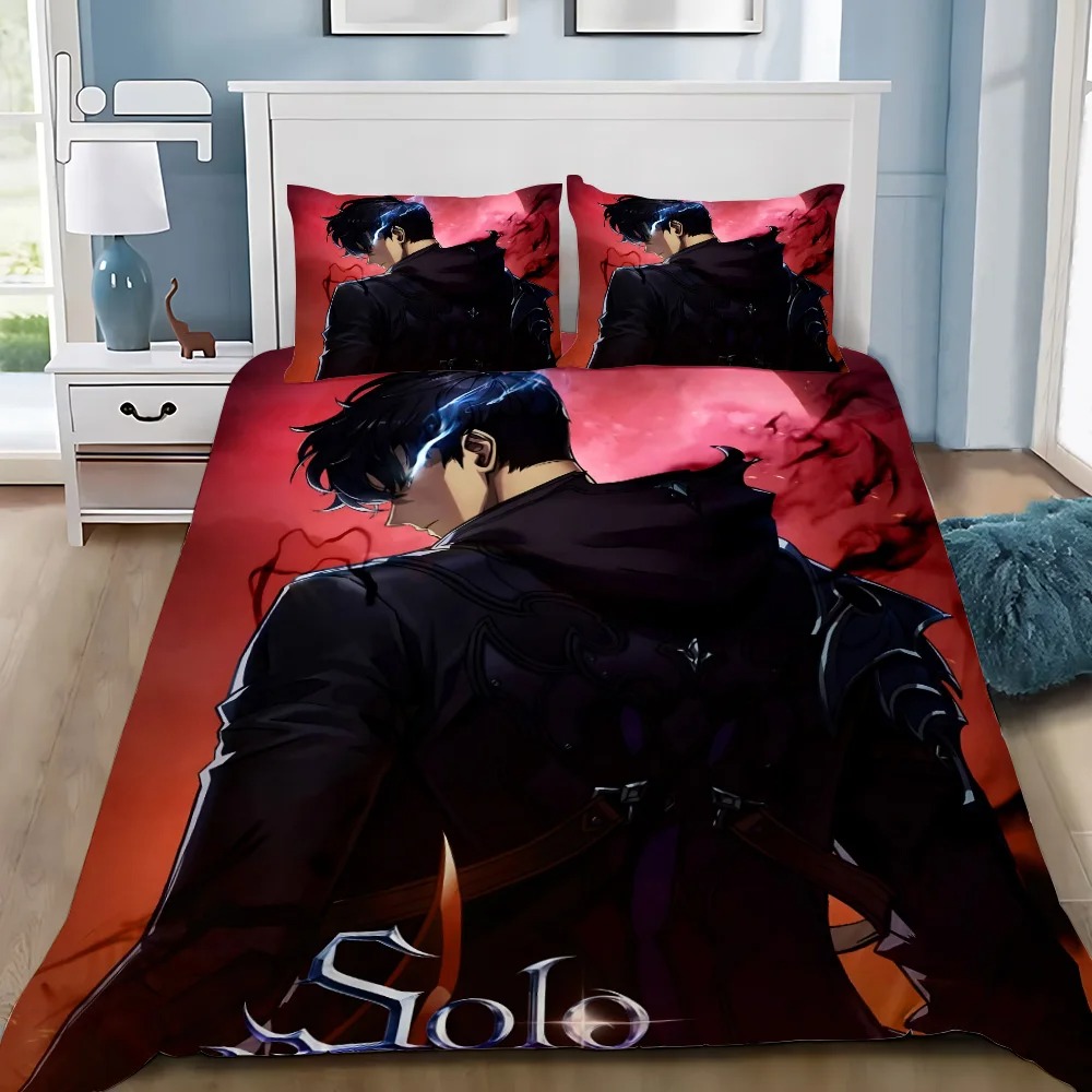 Anime Solo Leveling Bedding Se - 3D Printing Solo 评论和价格