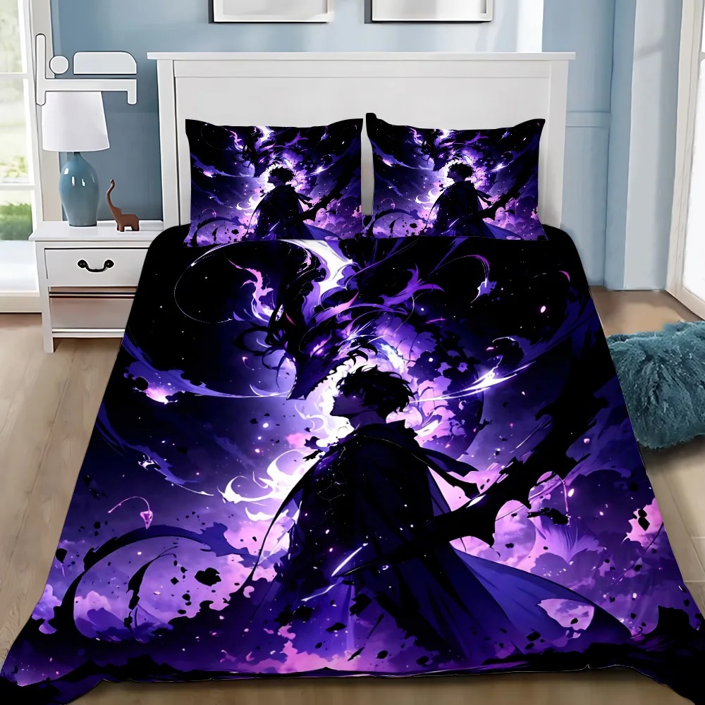 Anime Solo Leveling Bedding Se - 3D Printing Solo 评论和价格