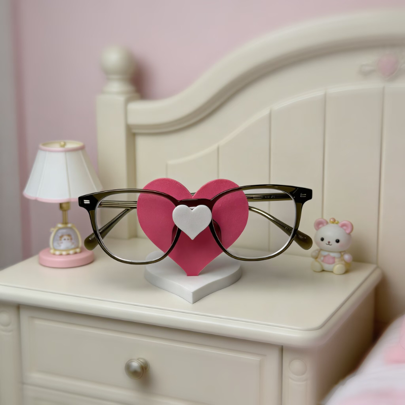 1PC 3D Printed Heart-Shaped Gl - 3D Printing Glasses Frames 评论和价格