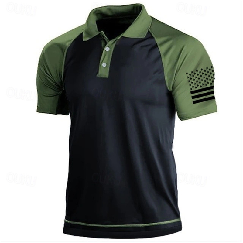 3D Print USA Flag Pattern Polo - 3D Printing Usa 评论和价格