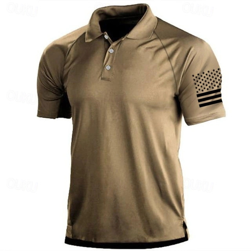 3D Print USA Flag Pattern Polo - 3D Printing Usa 评论和价格