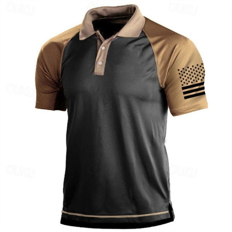 3D Print USA Flag Pattern Polo - 3D Printing Usa 评论和价格