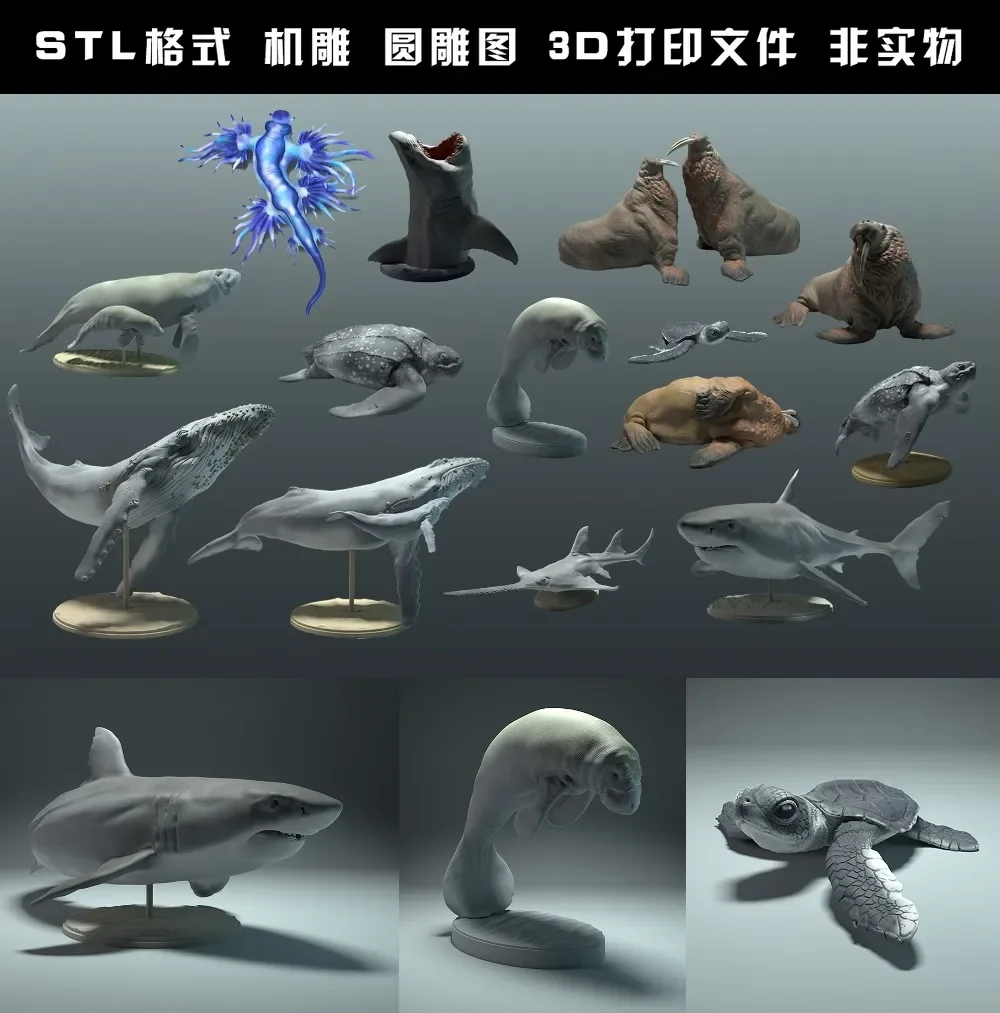 animals, polar bear, takin, wo - 3D Printing Files 评论和价格