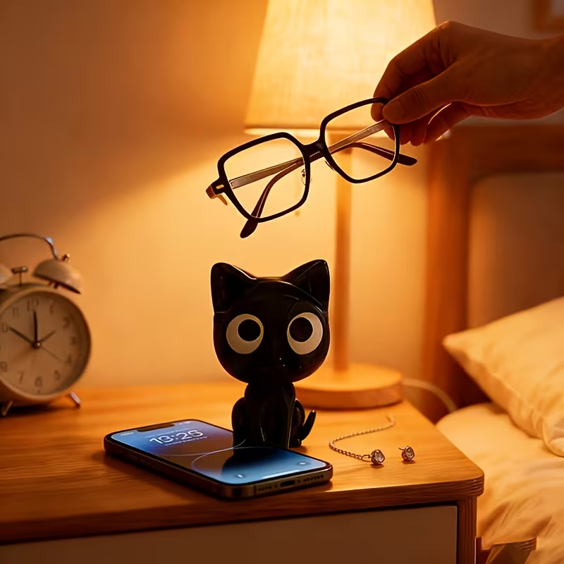 1pc Cute Cat Shaped 3D Printed - 3D Printing Glasses Frames 评论和价格