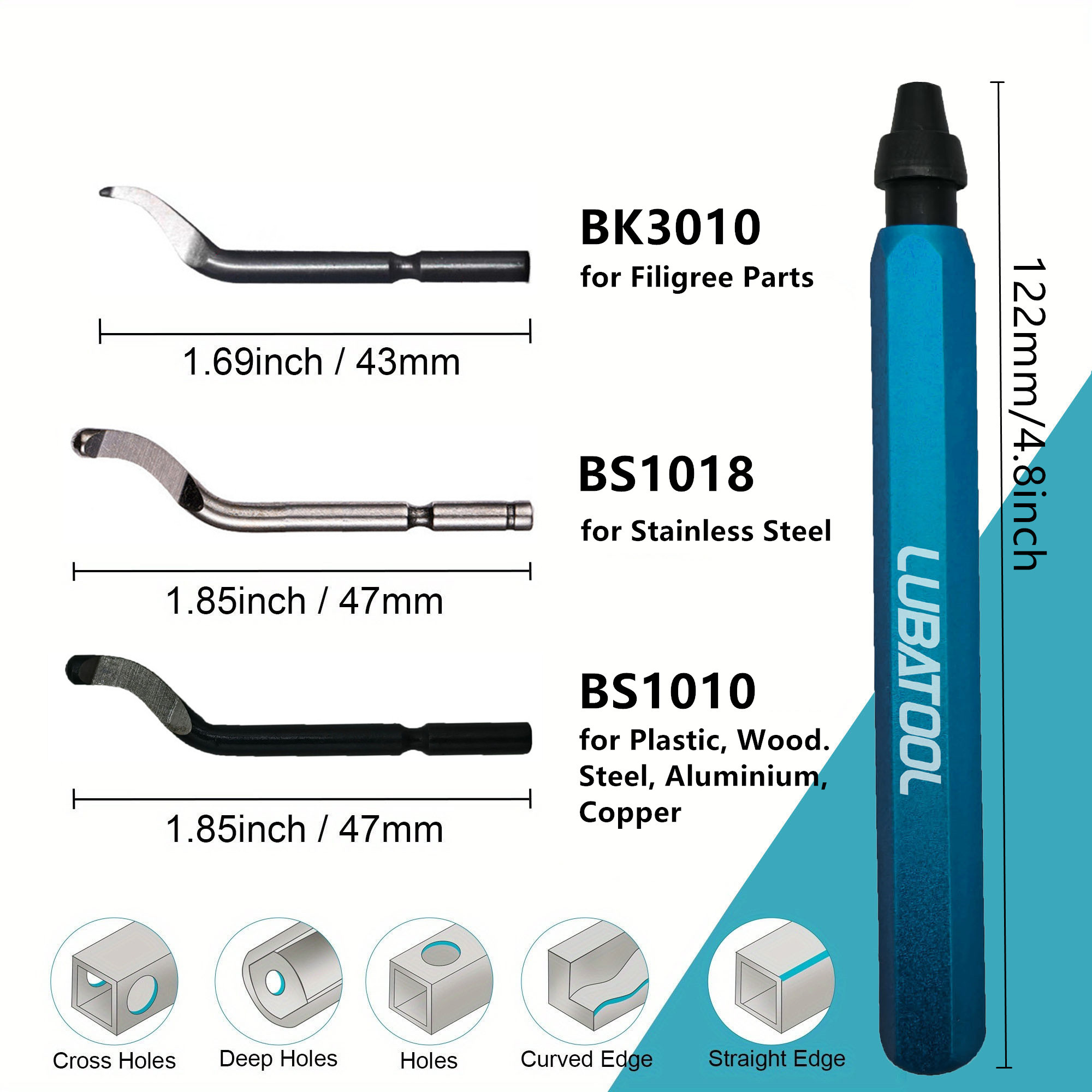 LUBATOOL Deburring Tool with 1 - 3D Printing Files 评论和价格