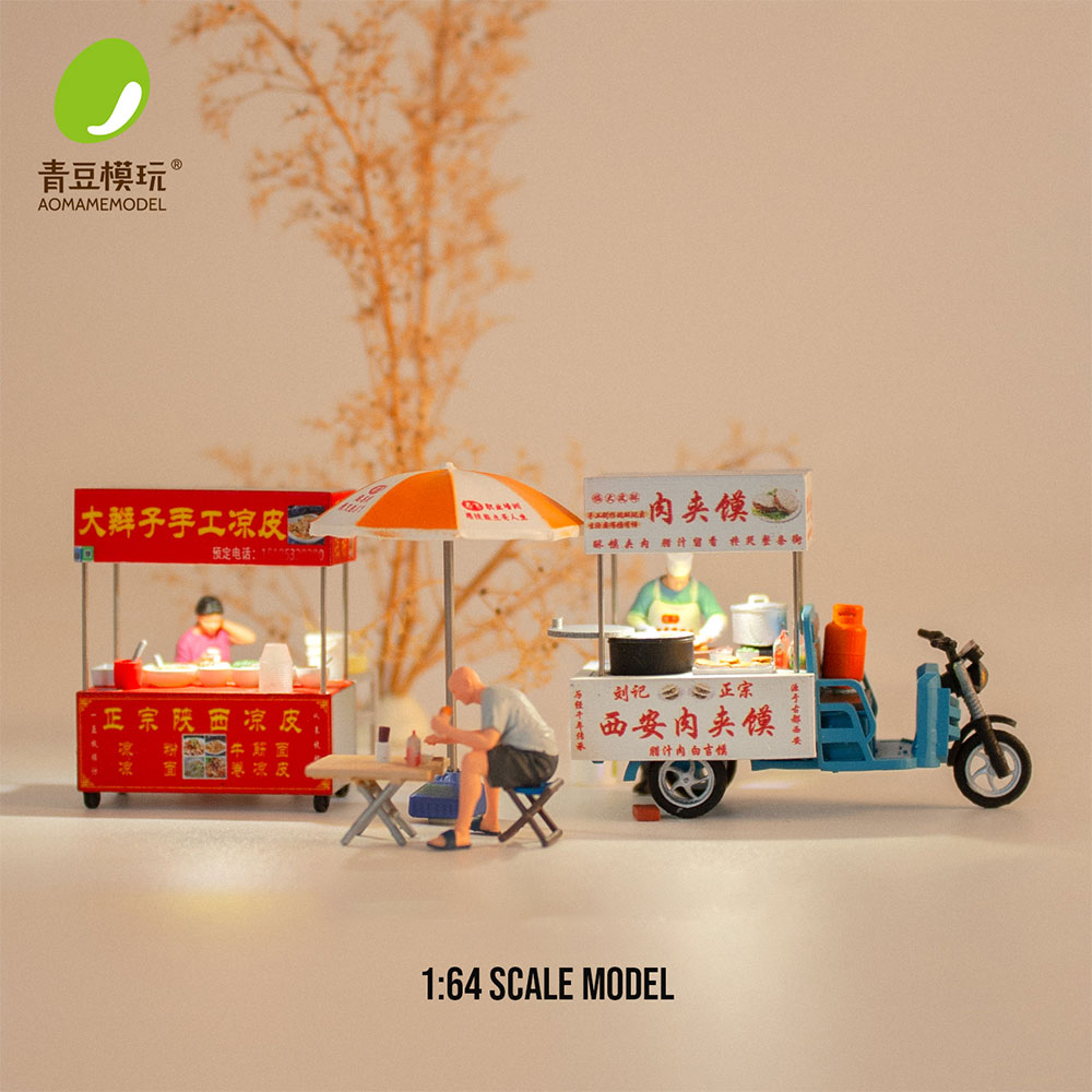 1/64 Night market s Model Kit- - 3D Printing Objects 评论和价格