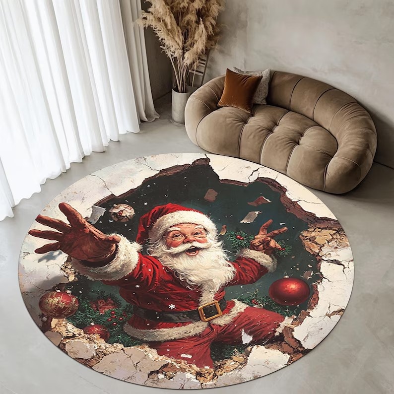 3D Vortex Santa Claus Riding o - 3D Printing Tablet 评论和价格