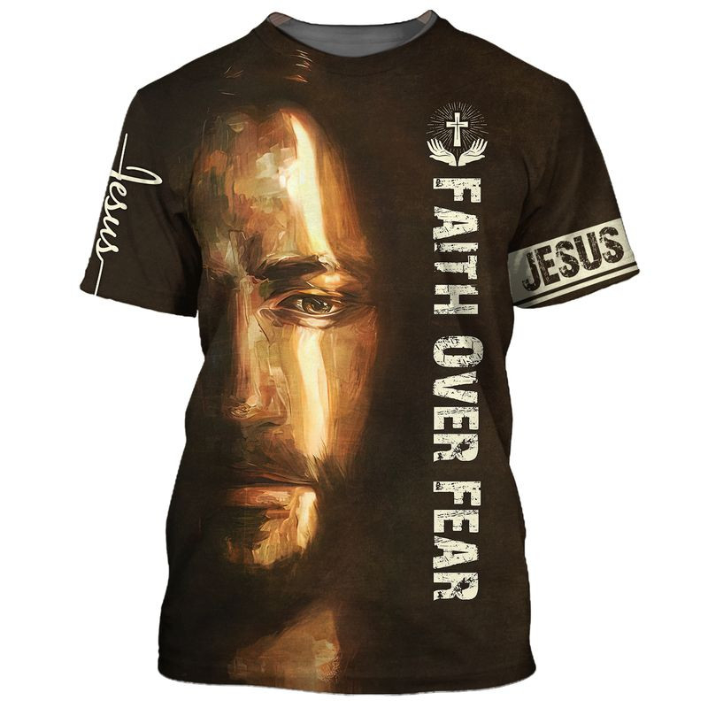 Jesus Christ T-shirt Men Women - 3D Printing Usa 评论和价格
