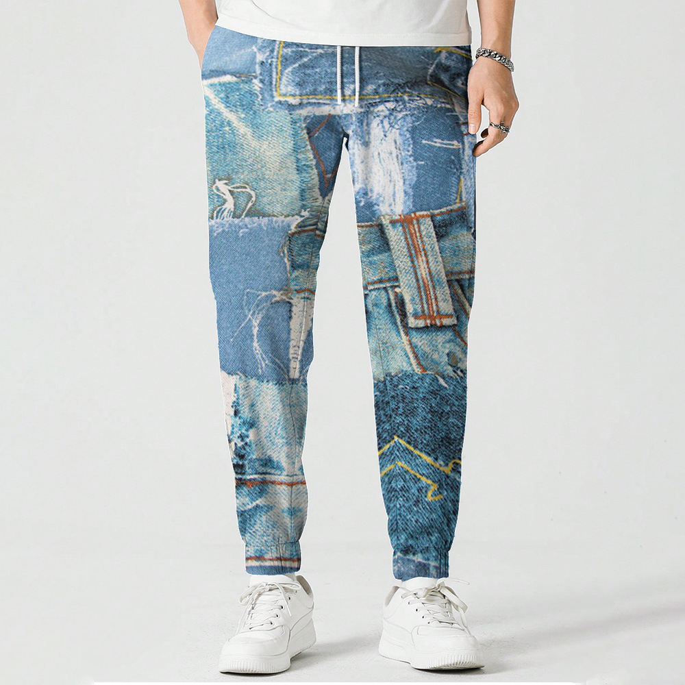 New Unisex Jeans 3D Print Caus - 3D Printing News 评论和价格