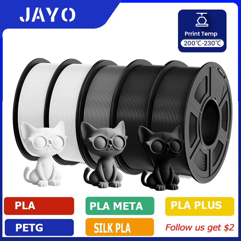 JAYO 5Rolls PLA/PLA Plus/petg/ - Abs Filament Spool 评论和价格