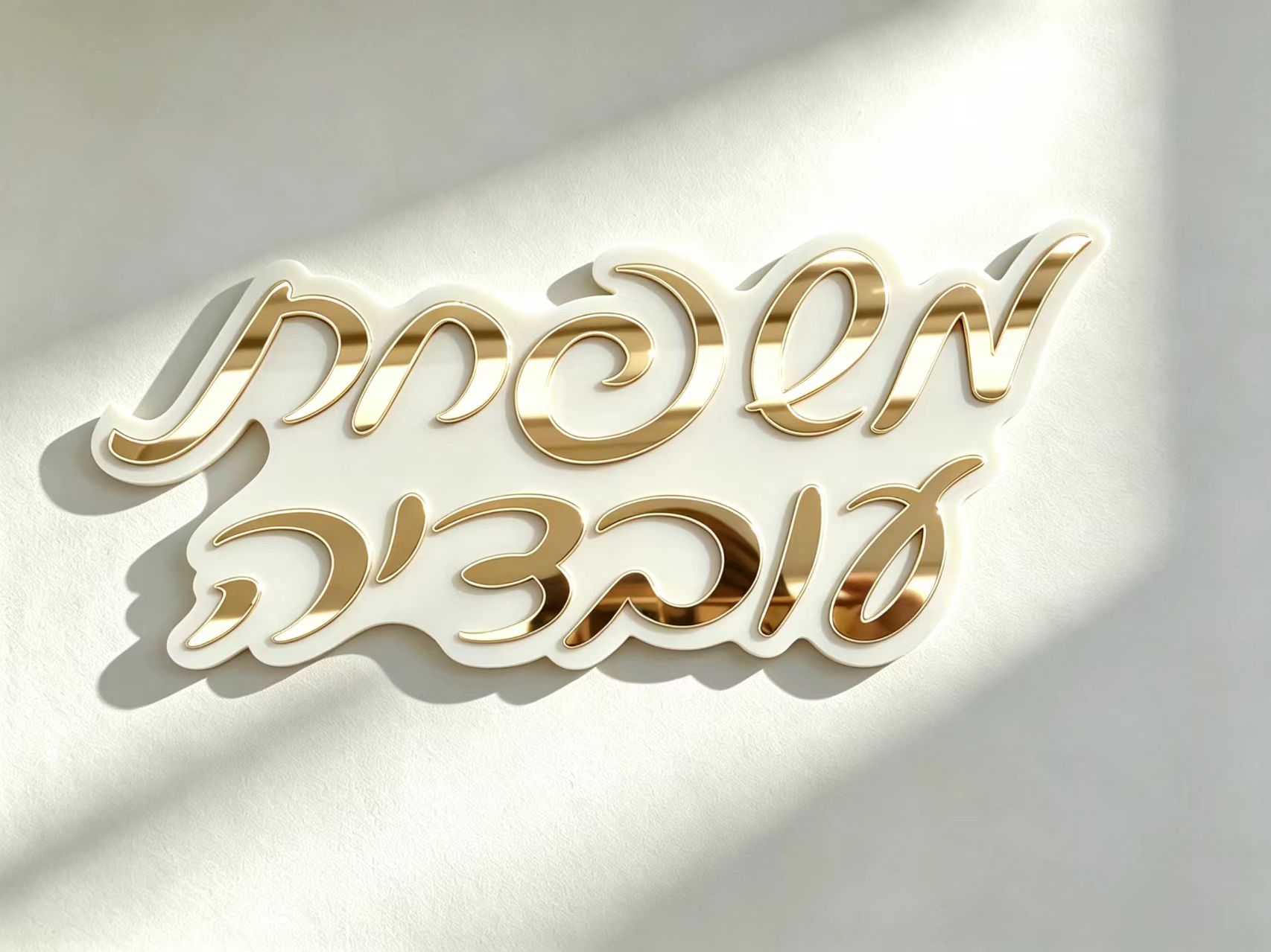 Personalized Hebrew Custom Nam - 3D Printing Objects 评论和价格