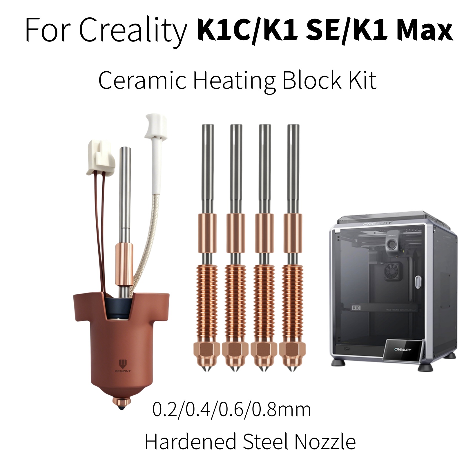 For Creality K1C K1 MAX Hotend - Creality Printer K1 评论和价格