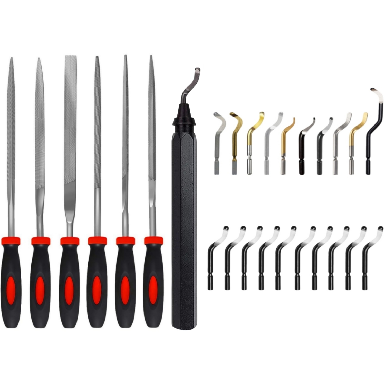 27PCS Deburring Tool Set with  - 3D Printing Files 评论和价格