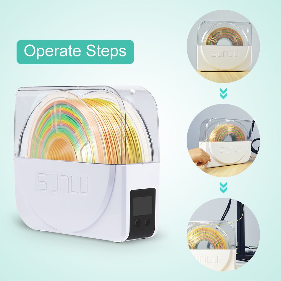 SUNLU Filament Dryer S1 Plus B - 3D Printing Website 评论和价格