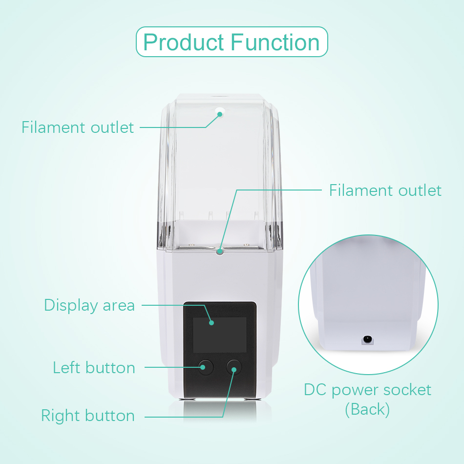 SUNLU Filament Dryer S1 Plus B - 3D Printing Website 评论和价格